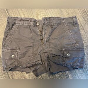 American Eagle Outfitters Dark Brown Cargo Shorts